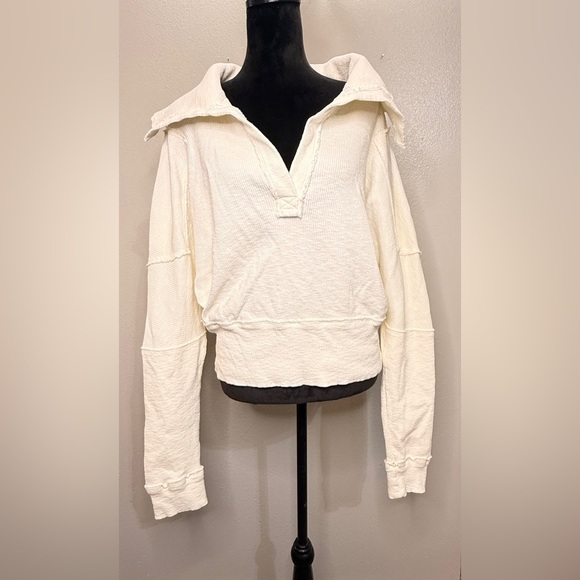 We The Free Cream collared Not So Ordinary Polo - Picture 3 of 6